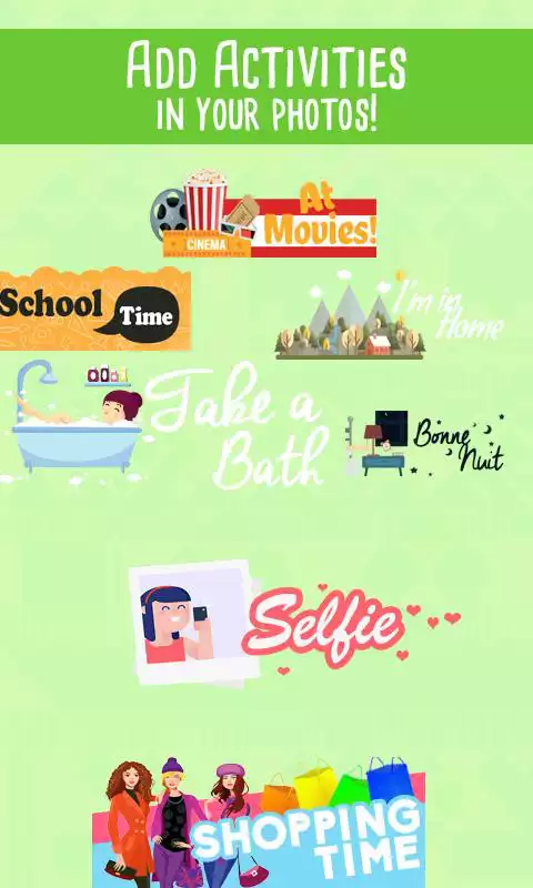 Play Kitty Doggy Face  Stickers