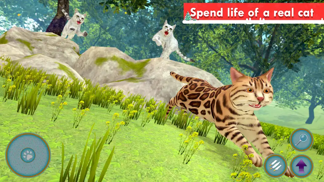 Play Kitty Family Cat Simulator as an online game Kitty Family Cat Simulator with UptoPlay