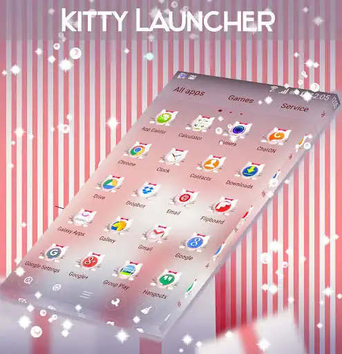 Play Kitty Launcher Theme