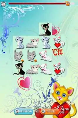 Play Kitty Match Game For Kids Free