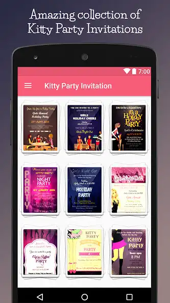 Play Kitty Party Invitation  and enjoy Kitty Party Invitation with UptoPlay