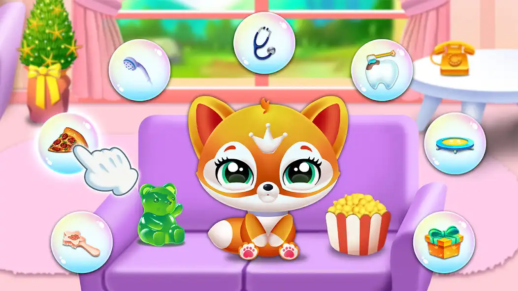 Play Kitty Pet Friend: My Cat House as an online game Kitty Pet Friend: My Cat House with UptoPlay