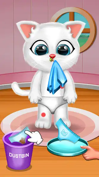 Play Kitty pet salon and daycare as an online game Kitty pet salon and daycare with UptoPlay