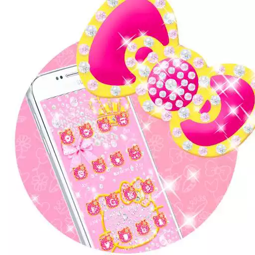 Free play online Kitty Pink Diamond Wallpaper APK Free play online Kitty Pink Diamond Wallpaper APK