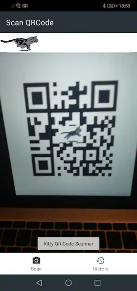 Play Kitty QR Code Scanner  and enjoy Kitty QR Code Scanner with UptoPlay