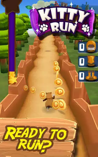Play Kitty Run - Crazy Cats