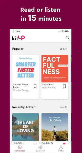 Play kitUP: Audio Book Summaries as an online game kitUP: Audio Book Summaries with UptoPlay