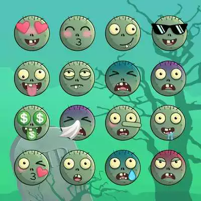 Play Kiwi keyboard Zombie emoji