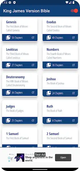 Play KJV Bible - Saddle Lights as an online game KJV Bible - Saddle Lights with UptoPlay