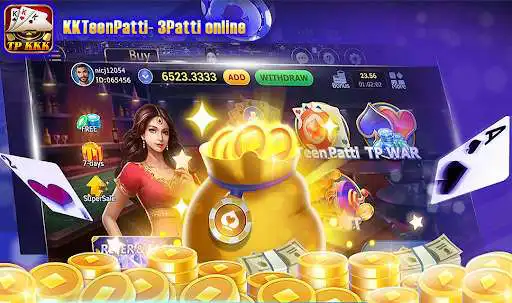 Play KKTeenPatti- 3Patti online  and enjoy KKTeenPatti- 3Patti online with UptoPlay