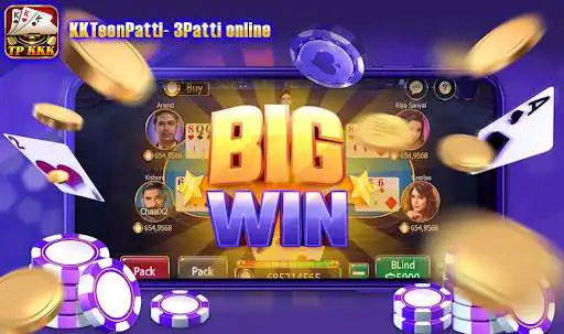 Play KKTeenPatti- 3Patti online as an online game KKTeenPatti- 3Patti online with UptoPlay