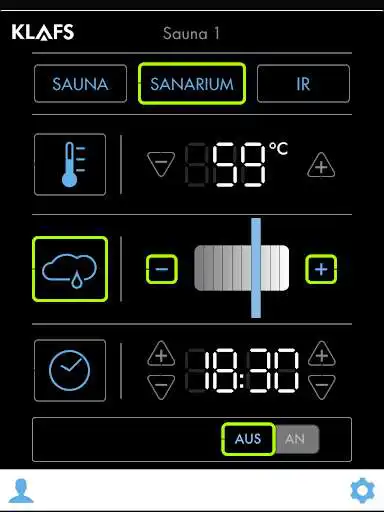 Play APK KLAFS Sauna  and enjoy KLAFS Sauna with UptoPlay com.informatik_werkstatt.klafssaunaapp