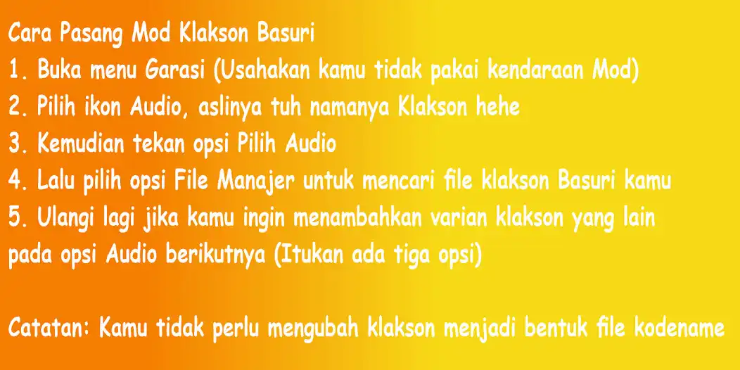Play Klakson Basuri Mod Bussid v4  and enjoy Klakson Basuri Mod Bussid v4 with UptoPlay