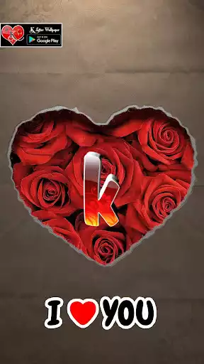 Play k letter wallpaper as an online game k letter wallpaper with UptoPlay