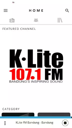 Play K-Lite FM Bandung  and enjoy K-Lite FM Bandung with UptoPlay
