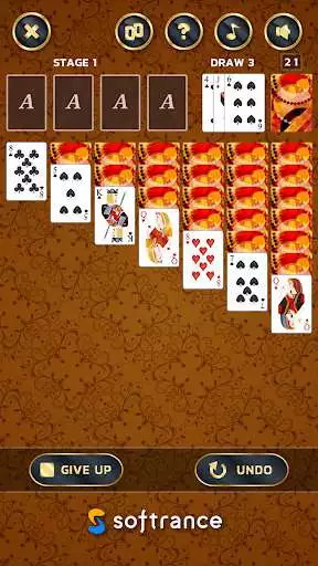 Play Klondike Solitaire - Free Playing Card Game  and enjoy Klondike Solitaire - Free Playing Card Game with UptoPlay
