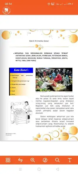 Play KLS 7 BAB 6 ARITMETIKA SOSIAL as an online game KLS 7 BAB 6 ARITMETIKA SOSIAL with UptoPlay