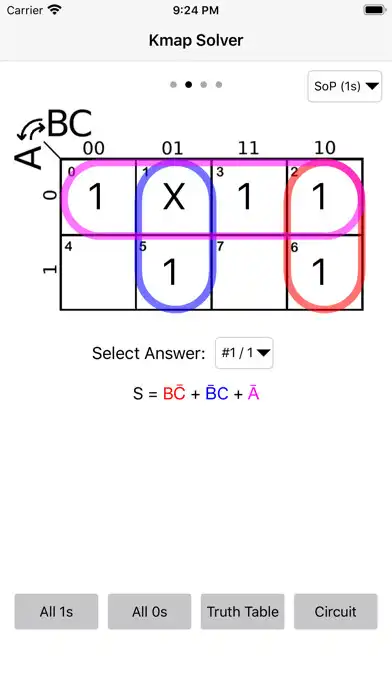Play Kmap Solver as an online game Kmap Solver with UptoPlay