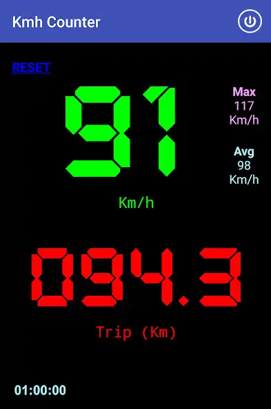 Play Kmh Counter (Speedometer) as an online game Kmh Counter (Speedometer) with UptoPlay