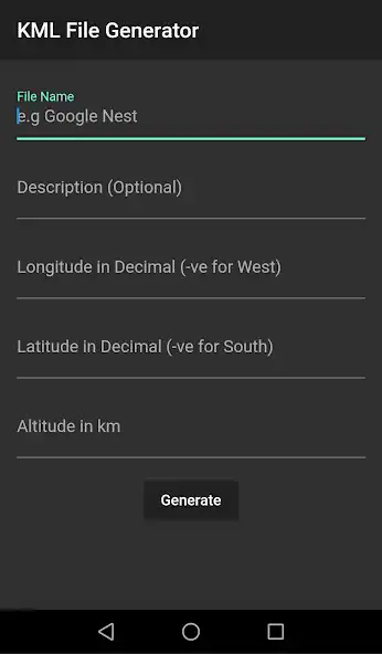 Play KML FILE GENERATOR  and enjoy KML FILE GENERATOR with UptoPlay