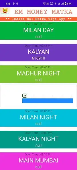 Play KM Money Matka as an online game KM Money Matka with UptoPlay