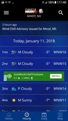 Play KMOT-TV First Warn Weather