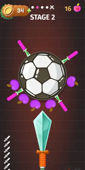 Play Knife Fruity : Master Slice 3 as an online game Knife Fruity : Master Slice 3 with UptoPlay