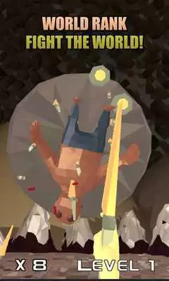 Play Knife Hero: Low Poly
