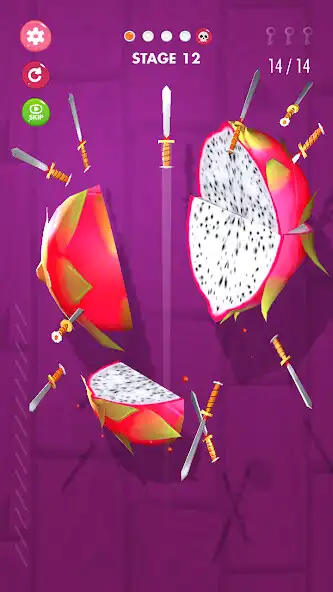 Play Knife Hits 3D as an online game Knife Hits 3D with UptoPlay