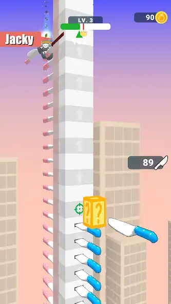 Play Knife Master: Racing as an online game Knife Master: Racing with UptoPlay