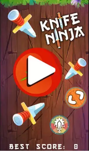 Play knife Ninja as an online game knife Ninja with UptoPlay