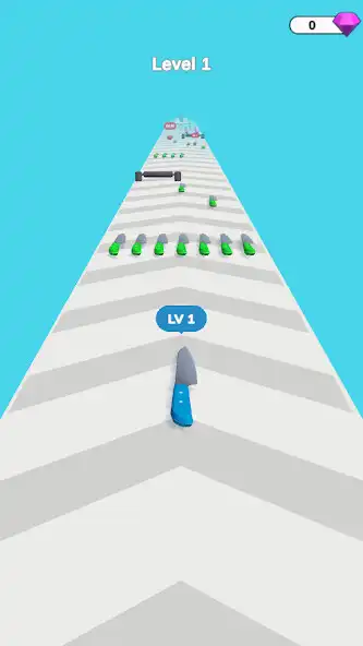 Play Knife Run Race  and enjoy Knife Run Race with UptoPlay
