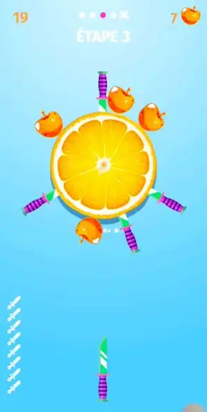 Play Knife Shooter _ hit with knife as an online game Knife Shooter _ hit with knife with UptoPlay