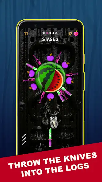 Play Knife Shooter: Throw Master  and enjoy Knife Shooter: Throw Master with UptoPlay