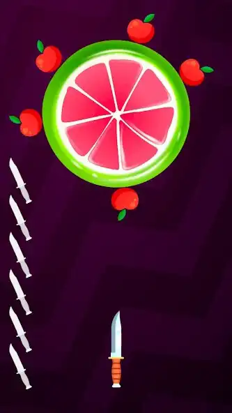 Play Knife Throw Master as an online game Knife Throw Master with UptoPlay
