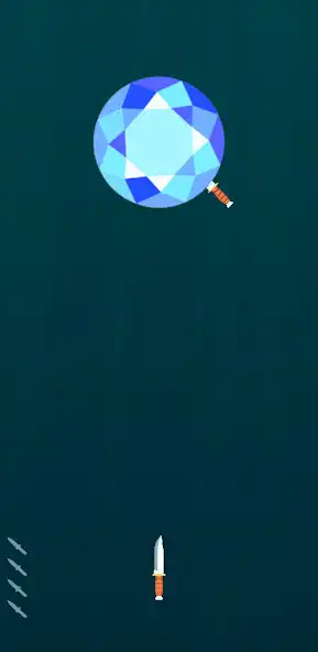 Play Knife Toss - Precision Throw as an online game Knife Toss - Precision Throw with UptoPlay