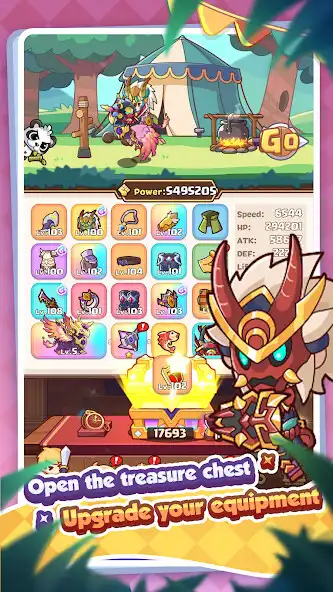 Play Knight Chest: RPG Idle Games  and enjoy Knight Chest: RPG Idle Games with UptoPlay