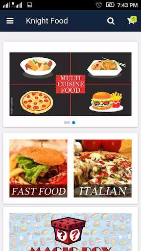 Play Knight Food
