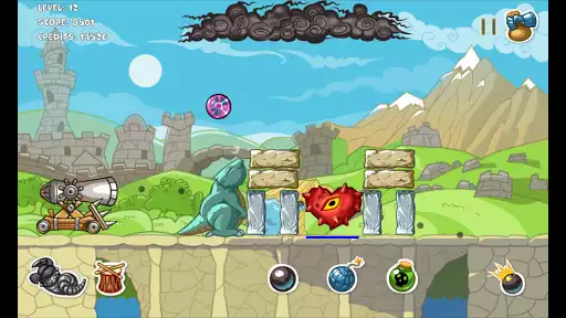 Play Knight of The Cannon as an online game Knight of The Cannon with UptoPlay