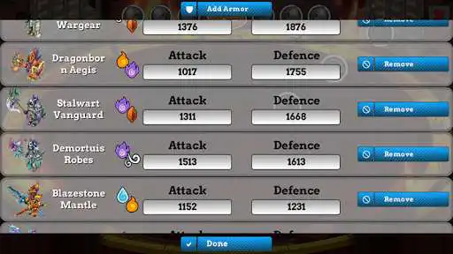 Play Knights and Dragons Team Mgr as an online game Knights and Dragons Team Mgr with UptoPlay