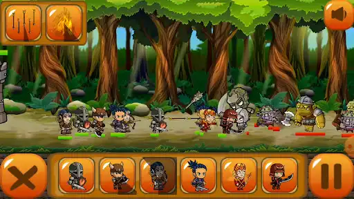 Play Knights of Merinda as an online game Knights of Merinda with UptoPlay