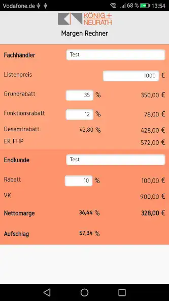 Play König + Neurath Margen Rechner  and enjoy König + Neurath Margen Rechner with UptoPlay