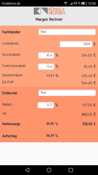 Play König + Neurath Margen Rechner as an online game König + Neurath Margen Rechner with UptoPlay