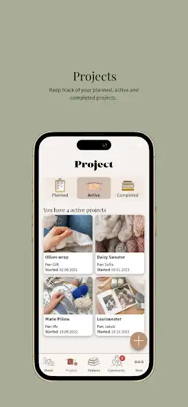 Play Knitandnote: App for makers as an online game Knitandnote: App for makers with UptoPlay