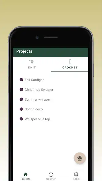 Play Knit By Crochet - row counter  and enjoy Knit By Crochet - row counter with UptoPlay