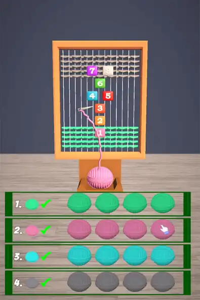 Play Knitted Puzzle Carpet as an online game Knitted Puzzle Carpet with UptoPlay