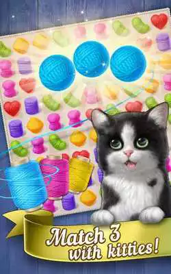Play Knittens: Sweet Match 3 Puzzles  Adorable Kittens (Unreleased)