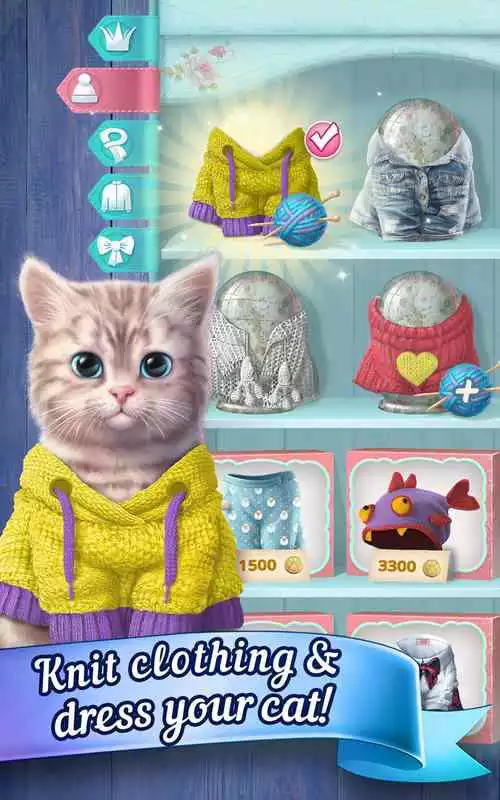 Play Knittens: Sweet Match 3 Puzzles  Adorable Kittens (Unreleased)