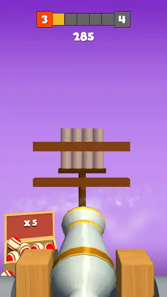 Play Knock Balls Blast 3D as an online game Knock Balls Blast 3D with UptoPlay