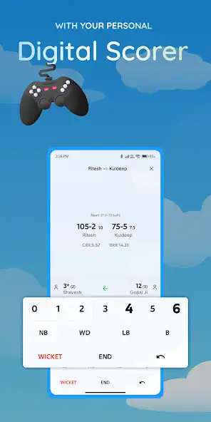 Play Knock Cricket™ as an online game Knock Cricket™ with UptoPlay